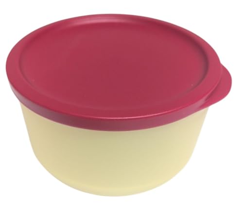Tupperware Sommer Drops Schüssel mit Hängedeckel auslaufsicher Hitparade Frischedrops 350ml 350 ml Frischhaltedose (gelb rot 500ml) von Tupperware