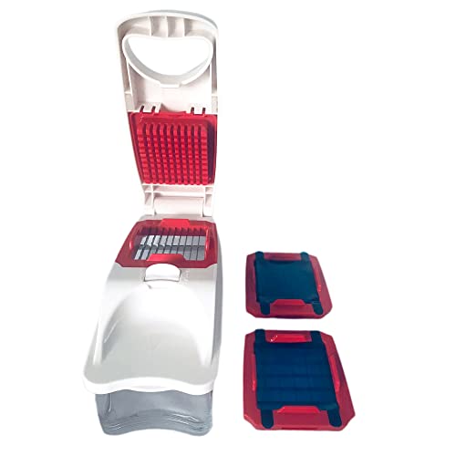 Tupperware Super Dicer Gemüseschneider Obstschneider Schneider weiß rot Obst Gemüse Küchenhelfer Reibe Chopper Multi Cutter Tupperware Super Dicer Gemüseschneider Obstschneider Schneider weiß rot Obst Gemüse Küchenhelfer Reibe Chopper Multi Cutter von Tupperware