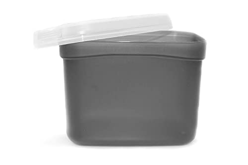 Tupperware Swing Box 1 L schwarz Vorratshaltung Vorrat Behälter Dose von Tupperware