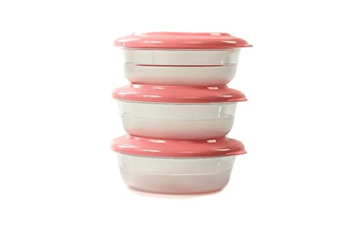 Tupperware Tafelperle 275 ml (3) ROSA OHNE Rand Tafelfeine Schüssel Classic Royal von Tupperware