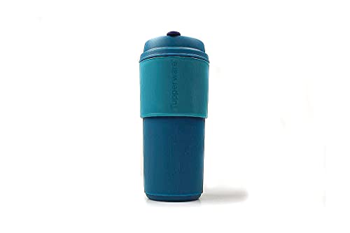 Tupperware Thermobecher to Go Becher 490 ml türkis-blau Kaffeebecher 37782 von Tupperware
