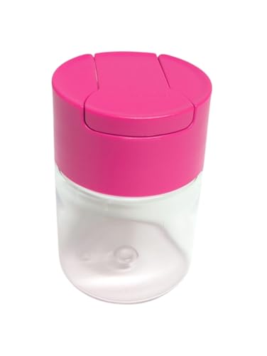 Tupperware exclusiv Essig und Öl Flasche Manhattan Clear Collection Dispenser Behälter transparent pink 130ml (transparent pink 130ml) von Tupperware
