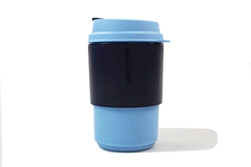 Tupperware to Go Becher 350 ml blau Kaffeebecher von Tupperware