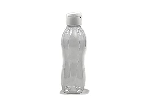 Tupperware to Go Eco 1,0 L weiß Klippdeckel Trinkflasche Ökoflasche Flasche Öko EcoEasy von Tupperware