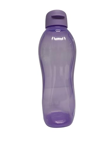 Tupperware to Go Eco Easy 2 Liter Trinkflasche mit Clipverschluss Flip Top 2000ml XXL (flieder lila) von Tupperware