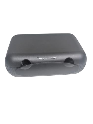 Tupperware to Go Lunchbox Clevere Pause 590ml mit Trennwand Eco+ Schule Brotdose mit Abteilung (Lunchbox XXL schwarz rot) von Tupperware
