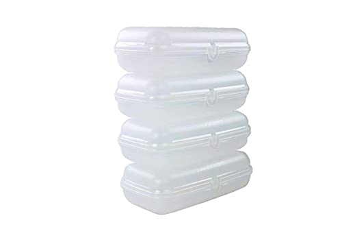 Tupperware to Go Maxi-Twin transparent (4) Brotdose Dose Lunchbox Maxitwin von Tupperware