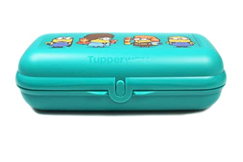 Tupperware to Go Maxi-Twin türkis Minions Brotdose Box Lunchbox Behälter Maxitwin von Tupperware