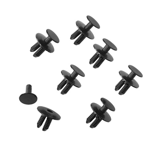 Tuqiang 10 Stück Rivets en plastique pour voitures Clip de rivet Fixation de doublure d'aile Rivet de fixation de carrosserie Fixation universelle Autoverriegelung (Stil 168) von Tuqiang
