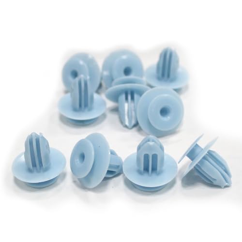 Tuqiang 10 Stück Rivets en plastique pour voitures Clip de rivet Fixation de doublure d'aile Rivet de fixation de carrosserie Fixation universelle Autoverriegelung (Stil 194) von Tuqiang
