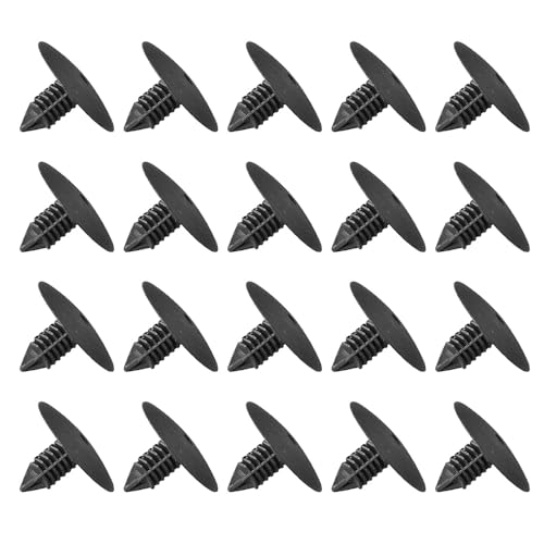 Tuqiang 10 Stück Rivets en plastique pour voitures Clip de rivet Fixation de doublure d'aile Rivet de fixation de carrosserie Fixation universelle Autoverriegelung (Stil 37) von Tuqiang