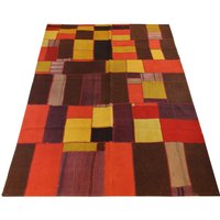 Bunter Kelim Teppich Patchwork | 23x15 cm Bunter Kelim Teppich Patchwork | 23x15 cm von TurCollection