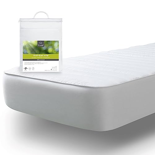 Tural - Antimilben-Matratzenschoner gesteppt zum Wenden - Gepolsterter Matratzenauflage/Milbenbezug. Größe 60x120 Baby von Tural