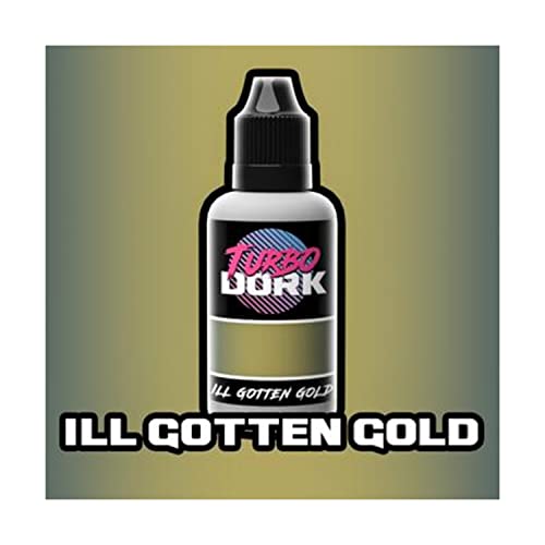 Turbo Dork TDK4468 - Ill Gotten Gold Metallic Acrylfarbe 20ml Flasche Turbo Dork TDK4468 - Ill Gotten Gold Metallic Acrylfarbe 20ml Flasche von Turbo Dork