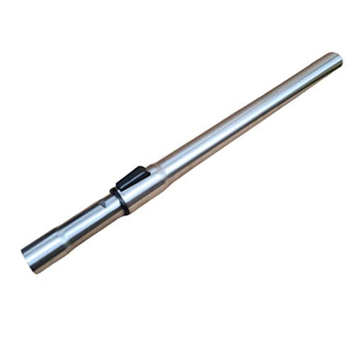 Ersatzrohr silber für TurboTronic Multi-Zyklon Staubsauger CV04 CV05 CV06 CV07 CV08 CV10, verstellbar, Höhenraster von TurboTronic By Z-LINE
