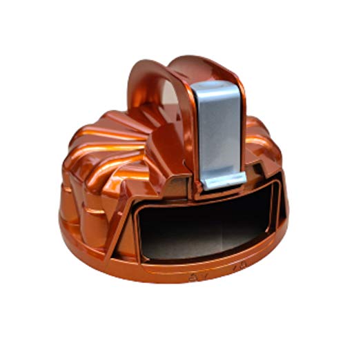 Ersatzzyklondeckel orange für Multi-Zyklon Staubsauger Turbotronic CV05, Ersatzdeckel Staubbehälter von TurboTronic By Z-LINE