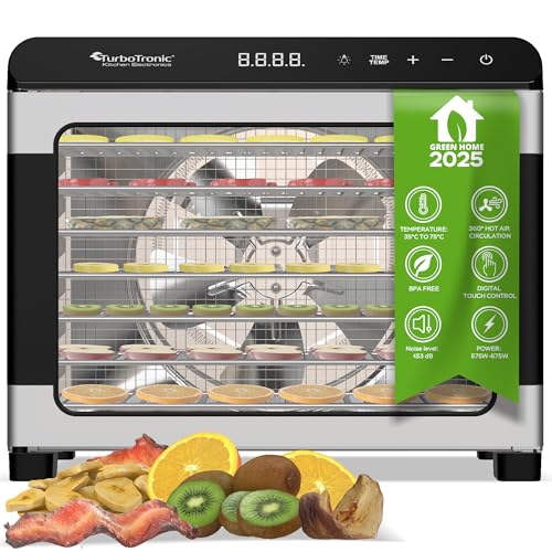 TurboTronic Dörrgerät Food Dehydrator 50 Liter - 35°C bis 75°C - komplett aus Metall 7 Etagen Obst Gemüse Fleisch Pilze Früchtetrockner Dörrapparat Dörrer Dörrautomat Edelstahl TurboTronic Dörrgerät Food Dehydrator 50 Liter - 35°C bis 75°C - komplett aus Metall 7 Etagen Obst Gemüse Fleisch Pilze Früchtetrockner Dörrapparat Dörrer Dörrautomat Edelstahl von TurboTronic By Z-LINE