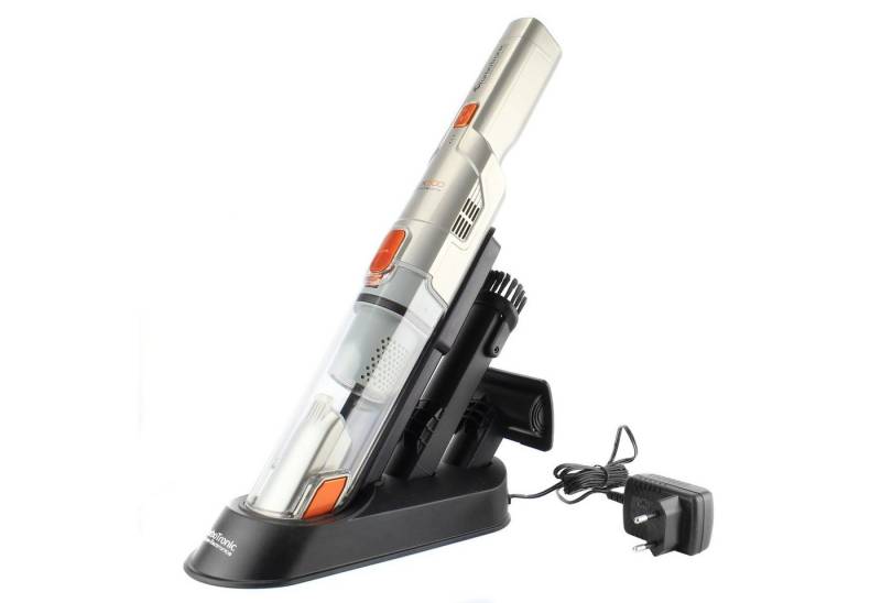 TurboTronic by Z-Line Handstaubsauger 12kpa, 12 Min. Laufzeit, ultra-Leichtgewicht Boden Staubsauger, 90 W, beutellos, kabelloser Sofa Couch Tisch Handsauger mit Ladestation von TurboTronic by Z-Line