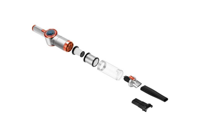 TurboTronic by Z-Line Handstaubsauger 15 kpa, 26 Min. Laufzeit, ultra-Leichtgewicht Boden Staubsauger, 90 W, beutellos, kabelloser Sofa Couch Tisch Handsauger mit Ladestation TurboTronic by Z-Line Handstaubsauger 15 kpa, 26 Min. Laufzeit, ultra-Leichtgewicht Boden Staubsauger, 90 W, beutellos, kabelloser Sofa Couch Tisch Handsauger mit Ladestation von TurboTronic by Z-Line