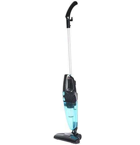 800 Watt TurboTronic StormStick Stiel Staubsauger & Handstaubsauger mit MIF Filter und 5 Meter Kabel 19kPA, Zyklon Technologie Stabstaubsauger Bodensauger Stielstaubsauger von TurboTronic By Z-LINE