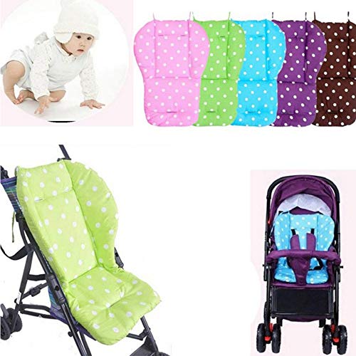 Turbobm Kinderwagen Kinderwagen Kissen Polsterung Kinderwagen Sitzkissen für Pushchai Baby Infant Dicke Kinderwagen Matte Dot Liner Abdeckung Kinderwagen Buggy Kinderwagen Sitzkissen von Turbobm