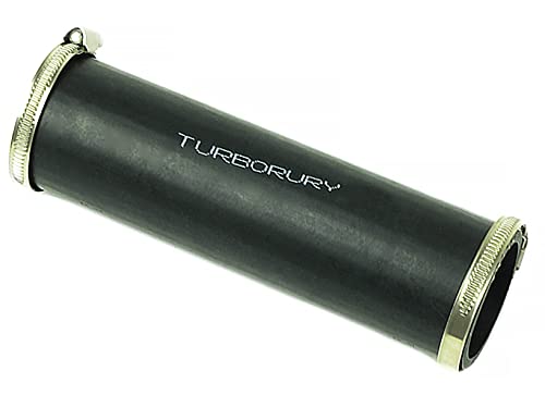 TURBORURY Ladeluftkühlerschlauch Ersatz Kompatibel mit VW GOLF III 1.9 TDI OE 1H0145838C Kevlar-verstärkter NBR-CR-Gummischlauch, Innendurchmesser 50/50 mm, Dicke 5 mm von Turborury