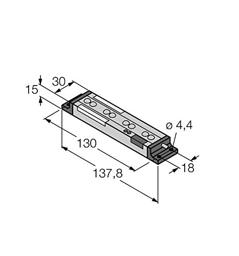 3070988 - PVD100, Pick-to-Light Bestückungssensor Lichtgitter von Turck