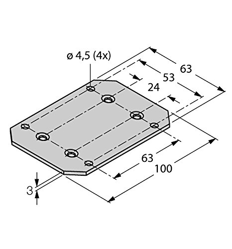 6870040 - FTCI-MP01AL, Montagezubehör Durchflussmesser von Turck