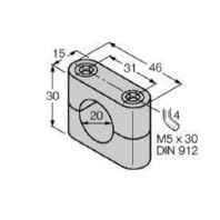 69464 - BS 20, Montagezubehör von Turck