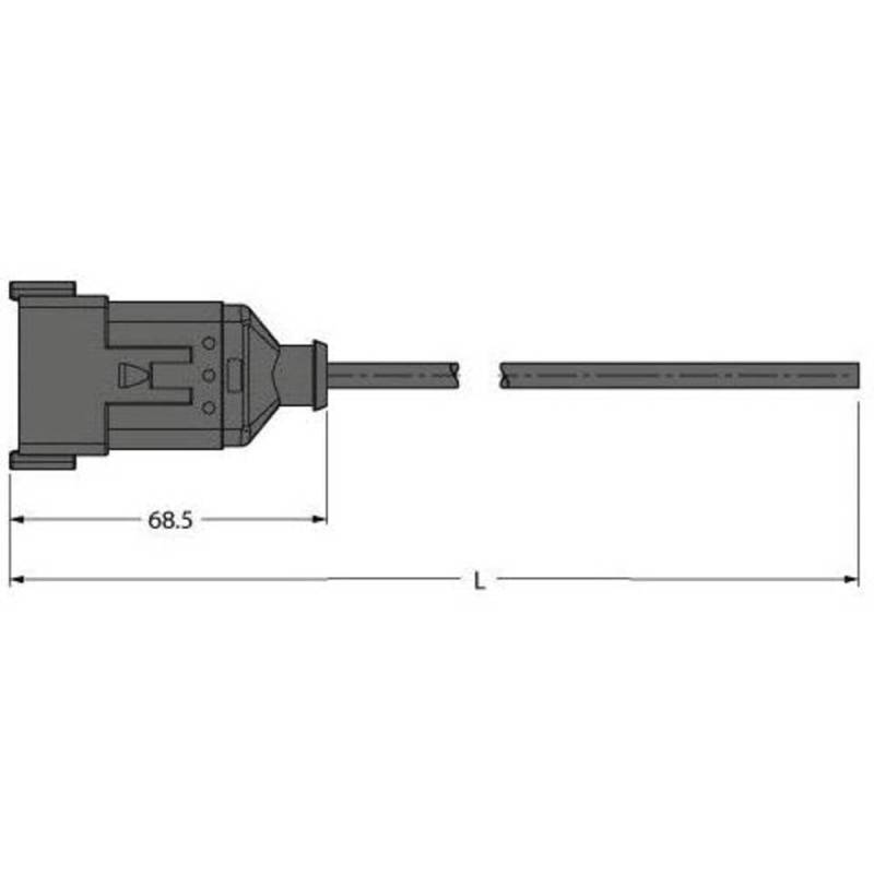 Turck 100000478 Sensor /Aktor Anschlussleitung 2 M Polzahl: 12 Industriestecker B-Ware von Turck