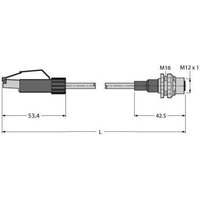 Turck 6441606 Sensor-/Aktor-Steckverbinder, konfektioniert 1St. von Turck