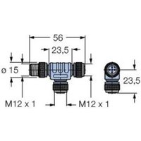 Turck 6622101 Sensor-/Aktor-Verteiler und Adapter 1St. von Turck