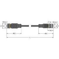 Turck 6625888 Sensor-/Aktor-Steckverbinder, konfektioniert 5m Polzahl: 4 1St. von Turck