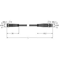 Turck 6627147 Sensor-/Aktor-Steckverbinder, konfektioniert 5m Polzahl: 3 1St. Turck 6627147 Sensor-/Aktor-Steckverbinder, konfektioniert 5m Polzahl: 3 1St. von Turck