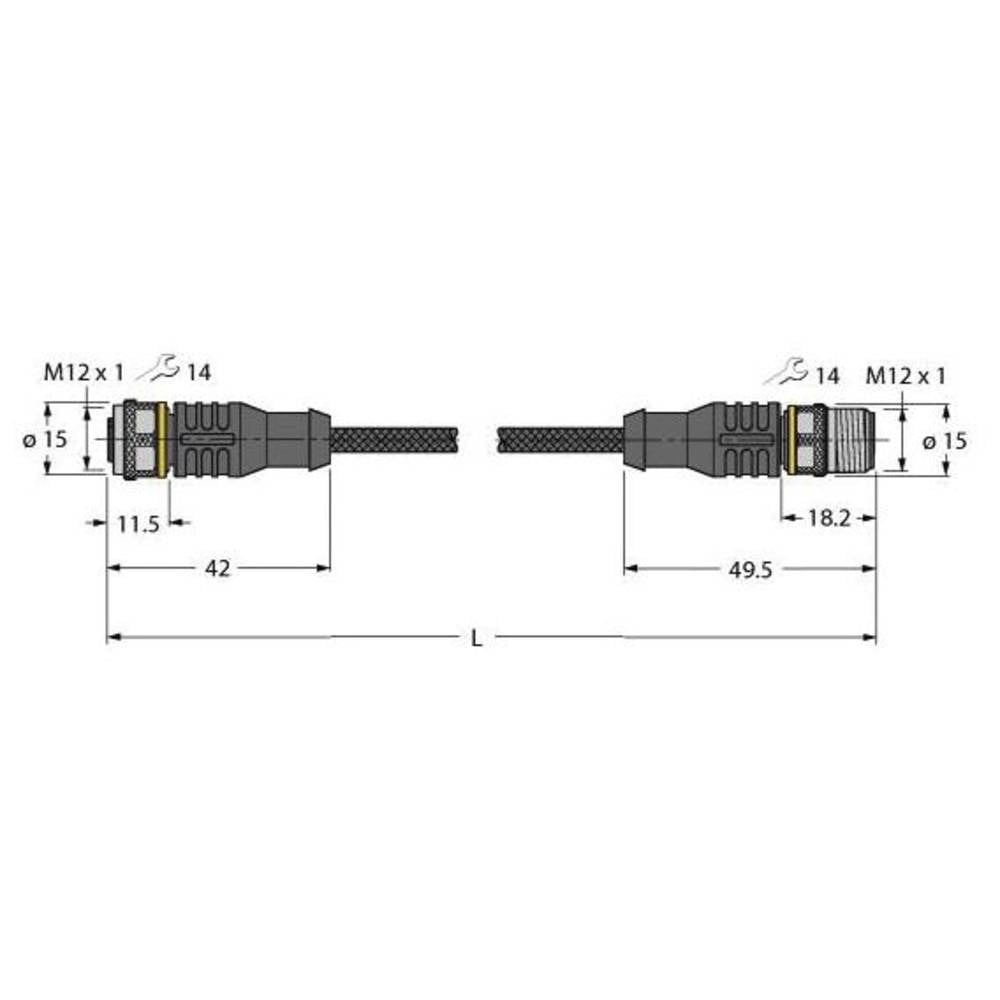Turck 6628246 Sensor /Aktor Steckverbinder Konfektioniert Verbindungsleitung B-Ware Turck 6628246 Sensor /Aktor Steckverbinder Konfektioniert Verbindungsleitung B-Ware von Turck