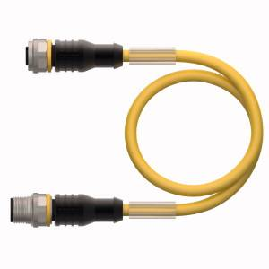 Turck 6629923 2 M Polzahl Sensoren 5 Sensor /Aktor Anschlussleitung B-Ware von Turck