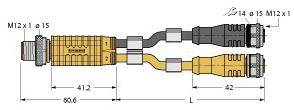 Turck 6631286 Sensor /Aktor Verteiler Und Adapter Leitung B-Ware von Turck