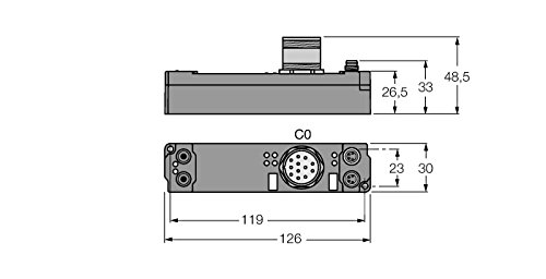 Turck 6824214-SNNE-10S-0005,Erweiterungsmodul f. IP-Link 1-kanal von Turck