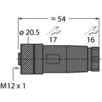 Turck 6904601 Sensor-/Aktor-Steckverbinder, unkonfektioniert 1St. Turck 6904601 Sensor-/Aktor-Steckverbinder, unkonfektioniert 1St. von Turck
