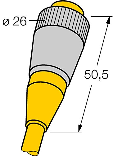 Turck 6914422 - RKM30-5M, 7/8″, Rundsteckverbinder Kupplung 7/8″, von Turck