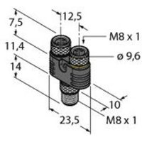 Turck 6930553 Sensor-/Aktor-Verteiler und Adapter 1St. von Turck