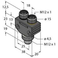 Turck 6930560 Sensor-/Aktor-Verteiler und Adapter 1St. von Turck