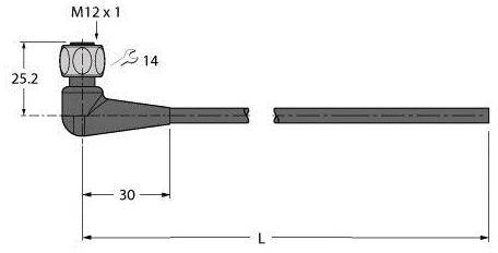Turck 6933875 Sensor /Aktor Anschlussleitung Verbindungsleitung Leitung B-Ware von Turck