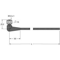 Turck 6934517 Sensor-/Aktor-Anschlussleitung 2m Polzahl: 5 1St. von Turck