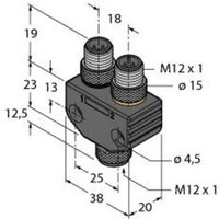 Turck 6934914 Sensor-/Aktor-Verteiler und Adapter 1St. von Turck