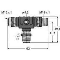 Turck 6935098 Sensor-/Aktor-Verteiler und Adapter 1St. von Turck