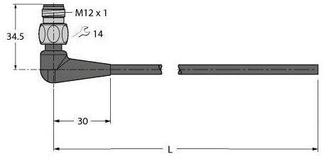 Turck 6935501 Sensor /Aktor Anschlussleitung Verbindungsleitung Leitung B-Ware von Turck
