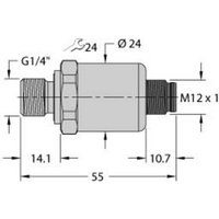 Turck Drucktransmitter 1 St. PT1VR-1004-U1-H1141 von Turck