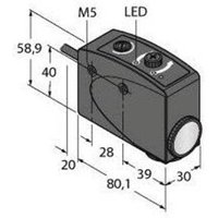 Turck Farbsensor 1 St. R58ACG1 Kabel (L x B x H) 80.10 x 30 x 58.90mm von Turck
