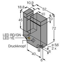 Turck Gabel-Lichtschranke SL10VB6V W/30 3058327 1St. von Turck